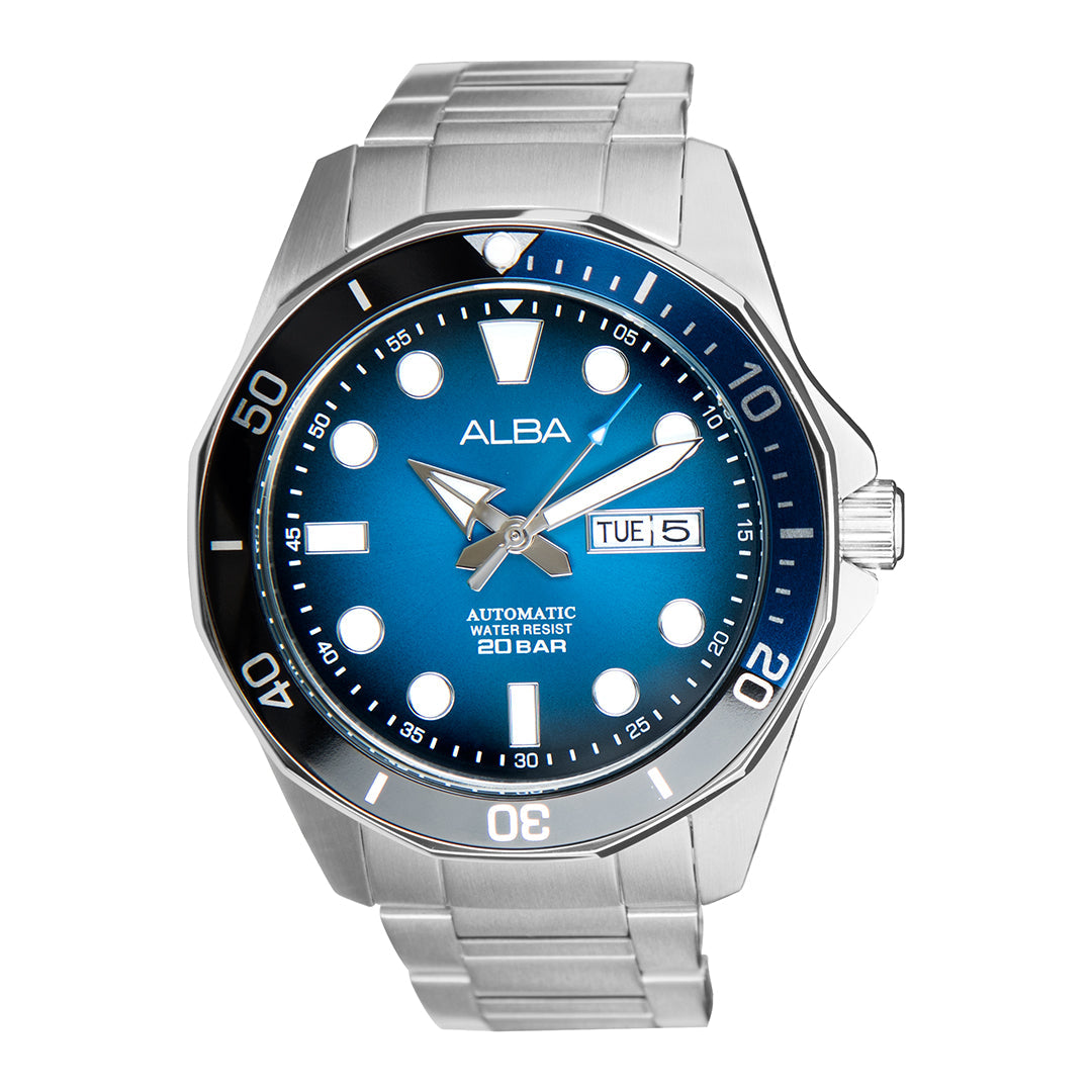 AL4543X1 Blue-Black Gradation Dial Automatic