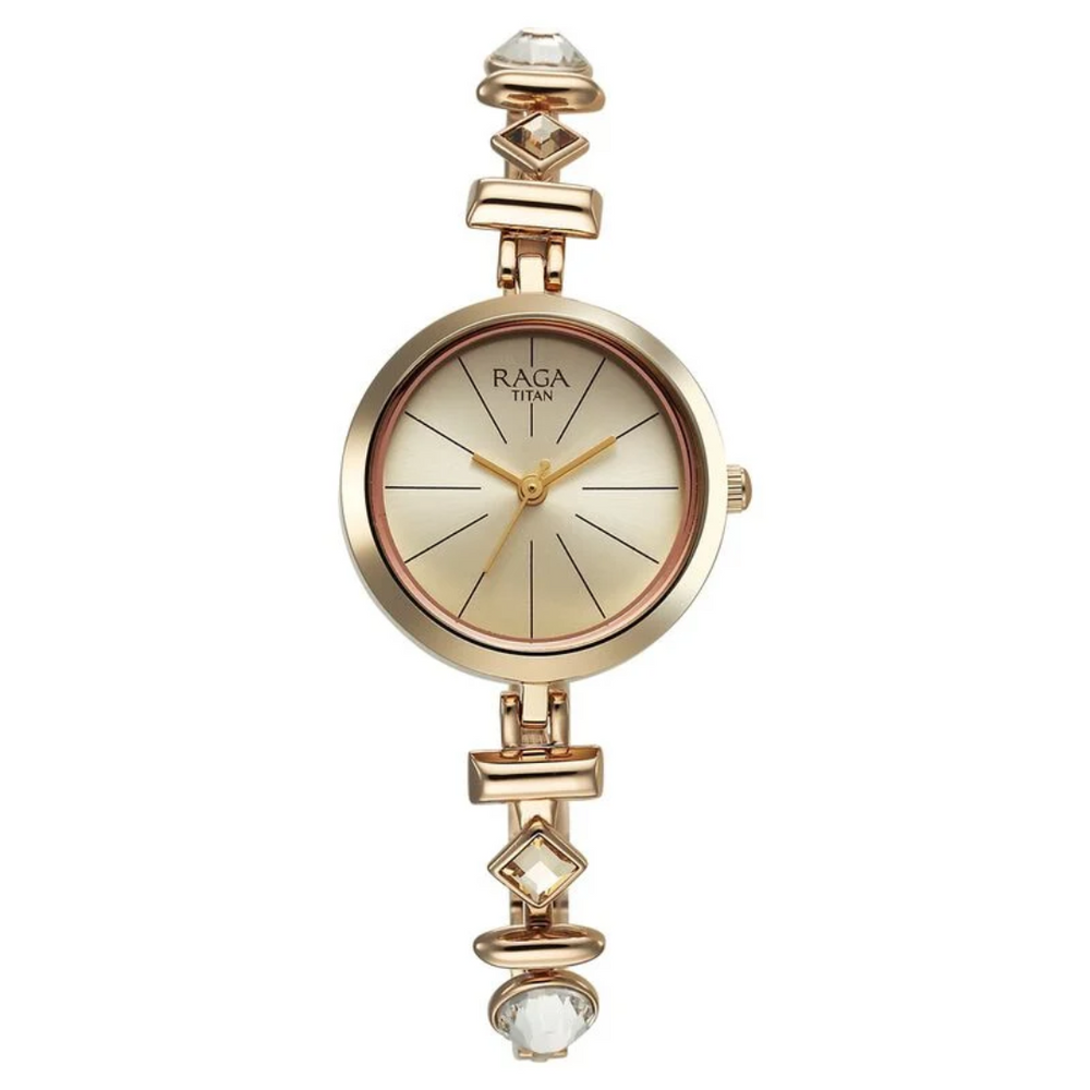 TITAN RAGA Champagne Dial - NU2606WM12