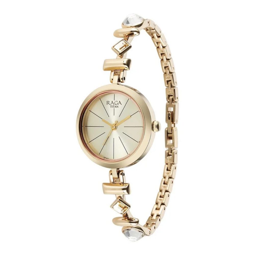 TITAN RAGA Champagne Dial - NU2606WM12