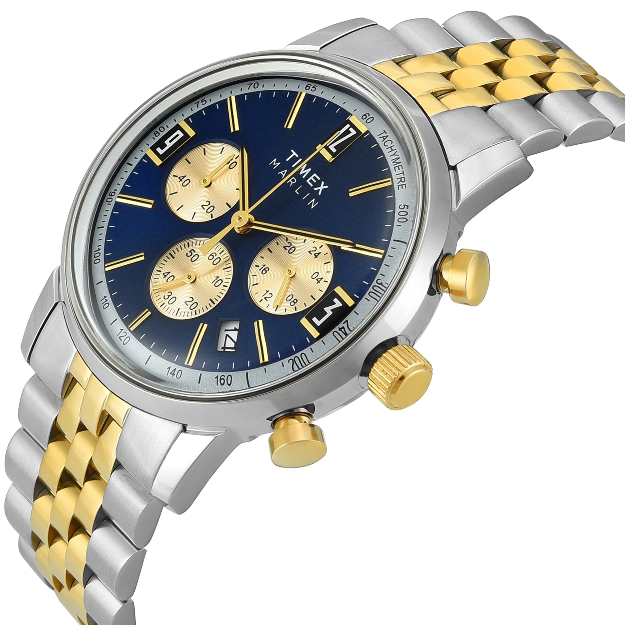 TIMEX MARLIN GOLD BLUE - TWEG26708