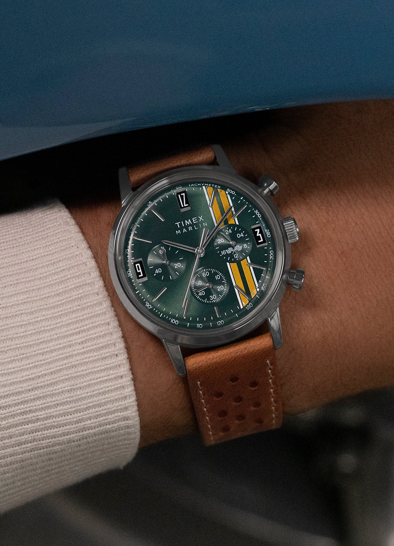 TIMEX MARLIN RACING STRIPES GREEN - TW2W99100UJ