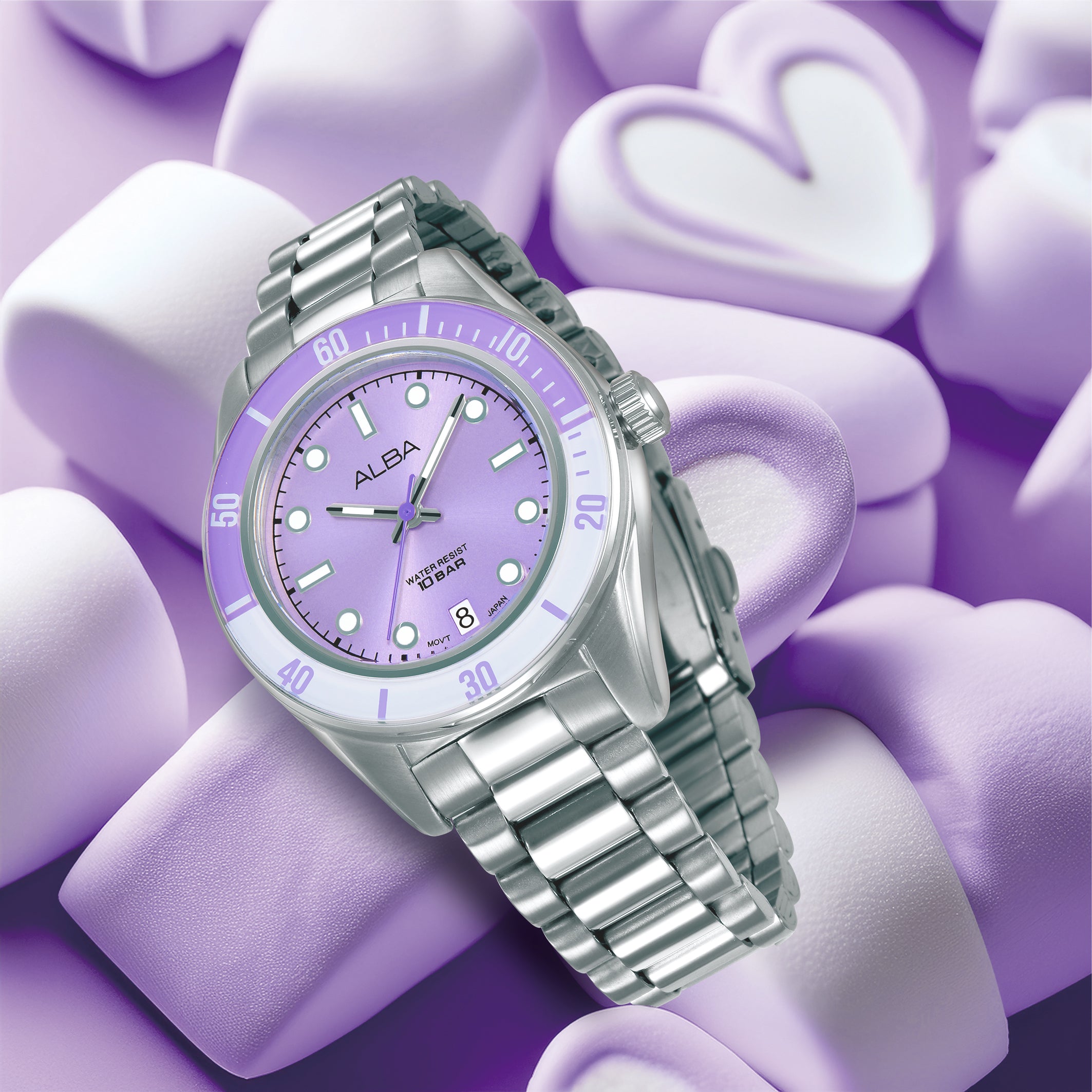 ALBA ACTIVE WOMEN PURPLE - AG8Q69X1