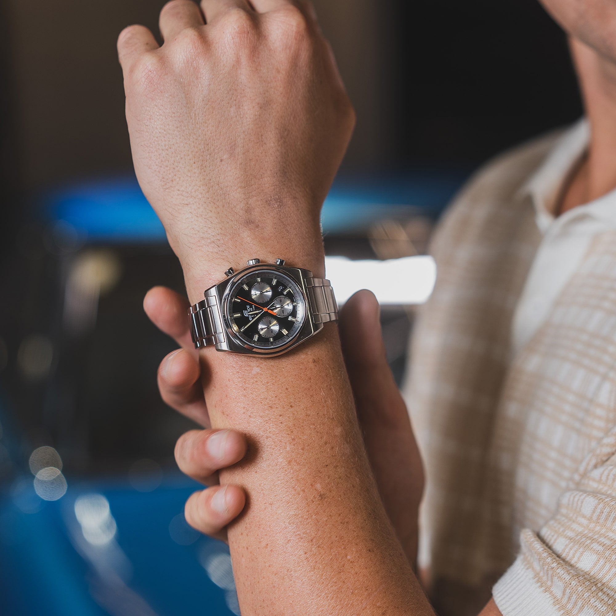 CASIO EDIFICE REVERSE PANDA - ED633