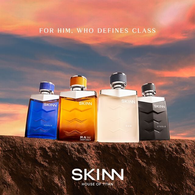 Skinn by Titan Raw Instinct 100 ML Perfume for Men EDP - FCFM01PC