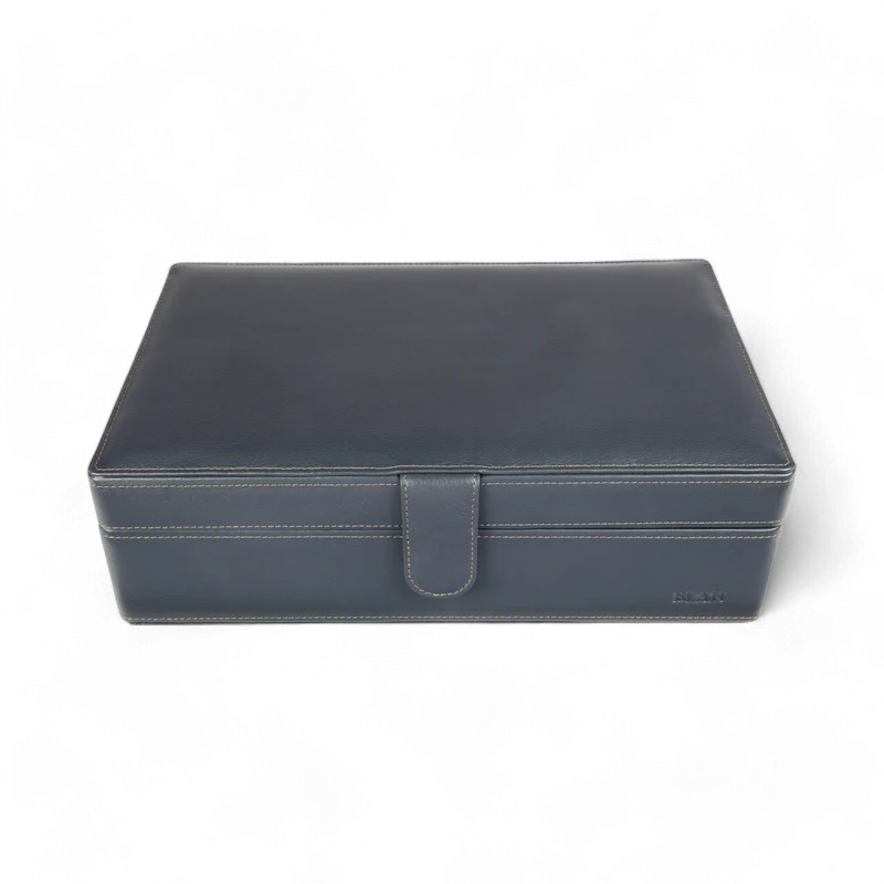 LEATHER 10 WATCH ORGANISER