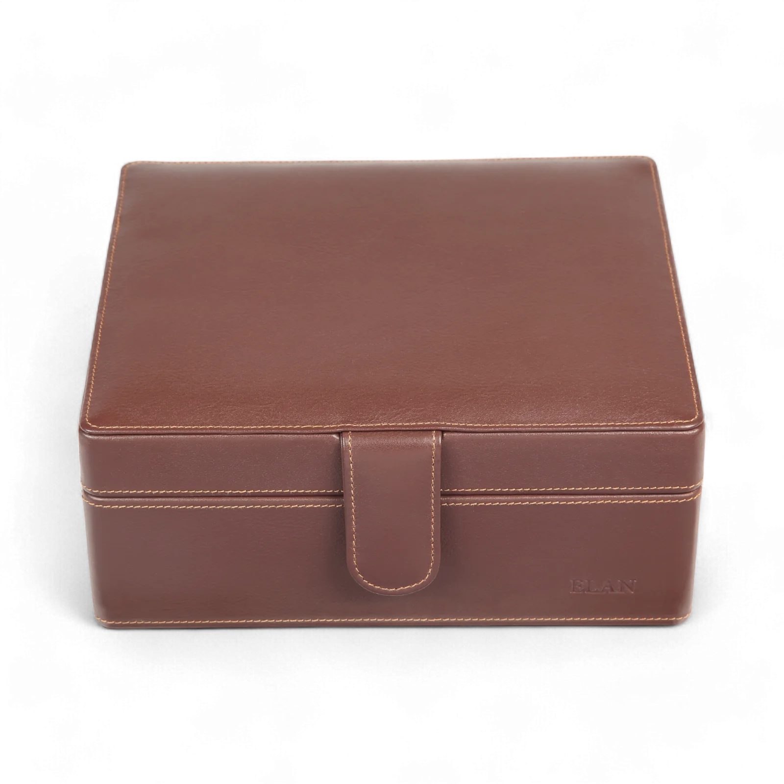 LEATHER 6 WATCH ORGANISER