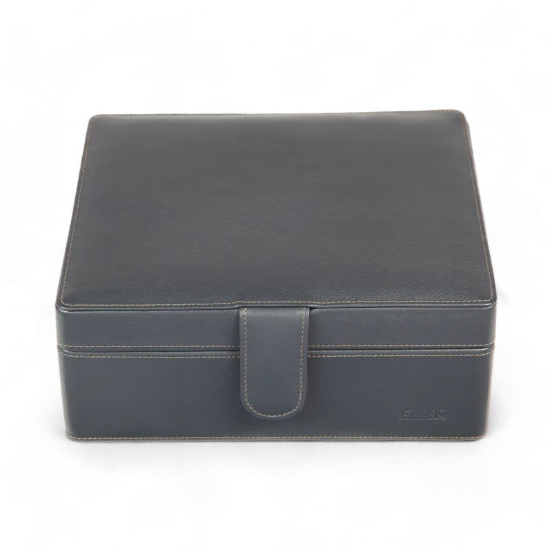 LEATHER 6 WATCH ORGANISER