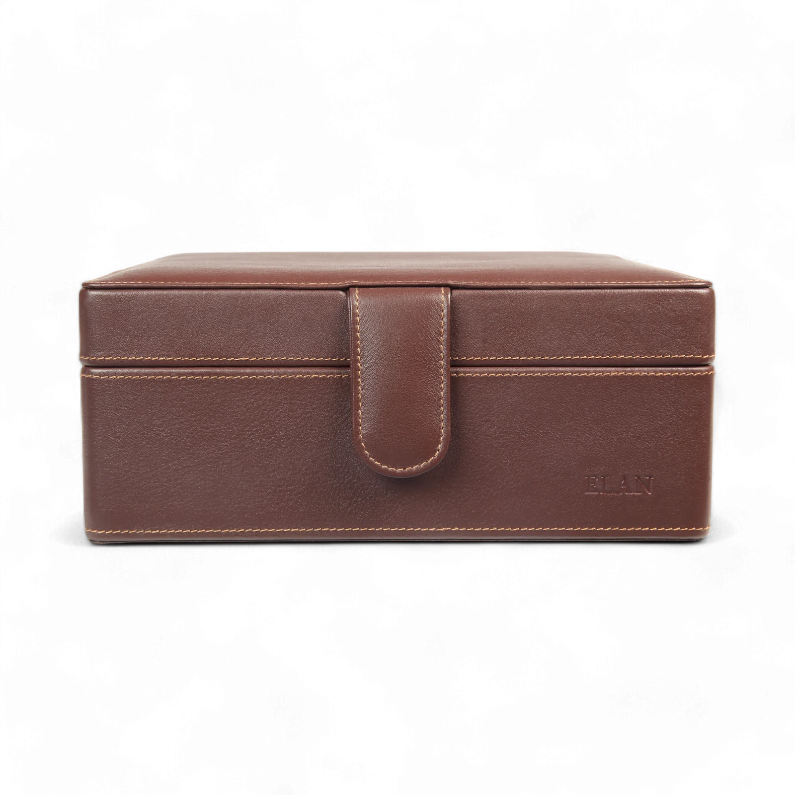LEATHER 6 WATCH ORGANISER