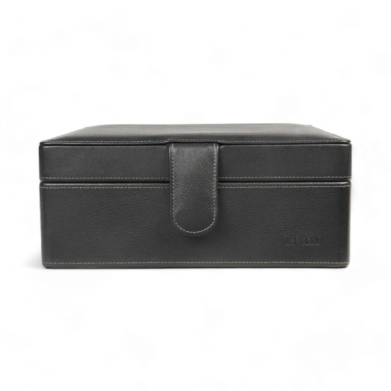 LEATHER 6 WATCH ORGANISER