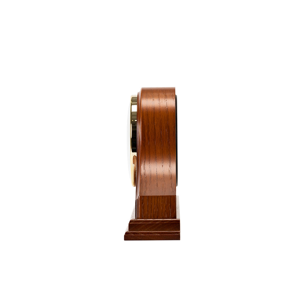 SEIKO QXJ013B CLASSICAL OAK WOOD MANTEL CLOCK
