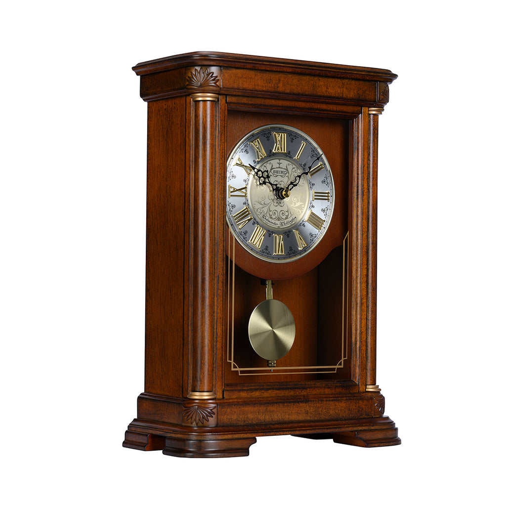 SEIKO QXQ008B LUXURIOUS MANTEL TABLE CLOCK
