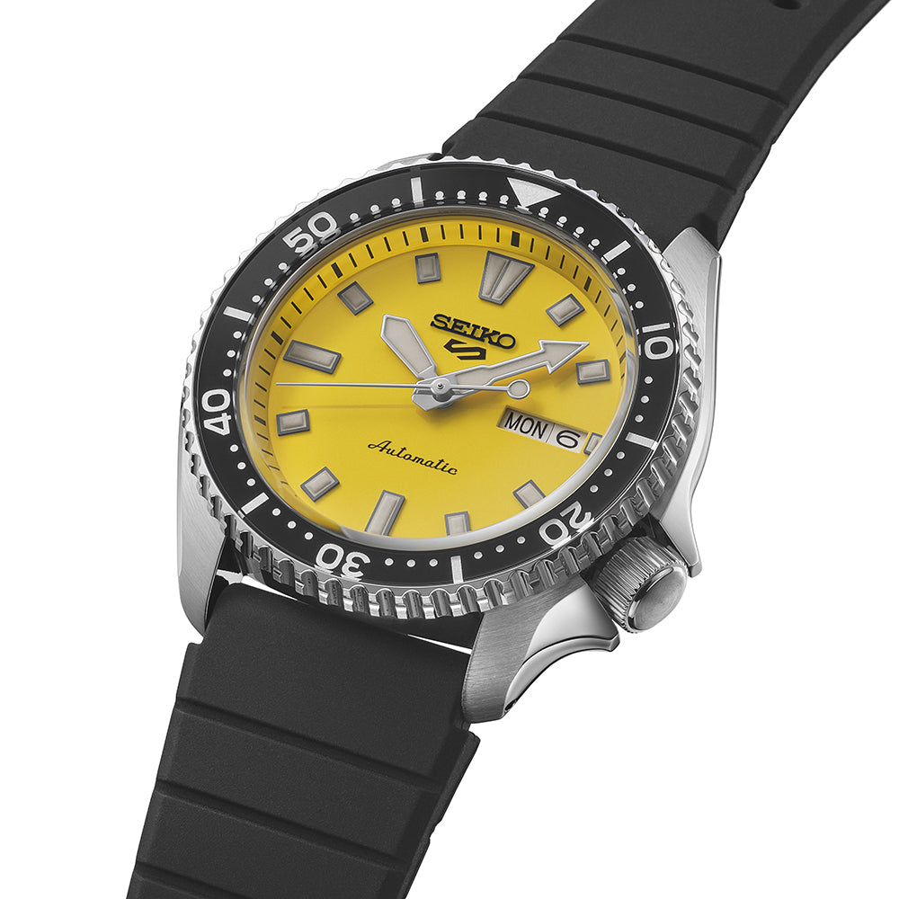 Seiko 5 Sports SKX Redux Ki-iro Yellow - SRPL87K1