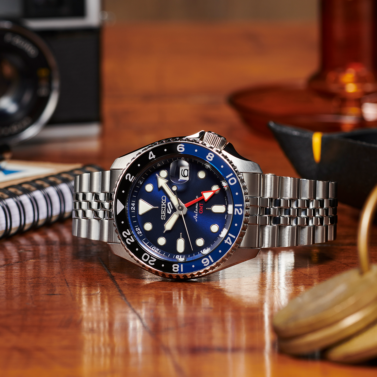 Seiko 5 Sports Blueberry GMT - SSK003K1