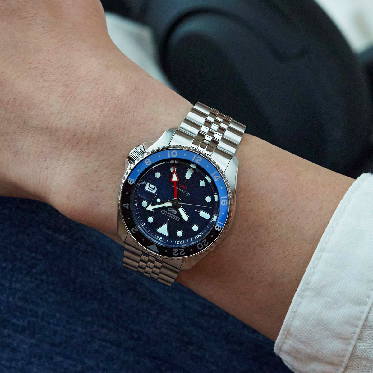 Seiko 5 Sports Blueberry GMT - SSK003K1
