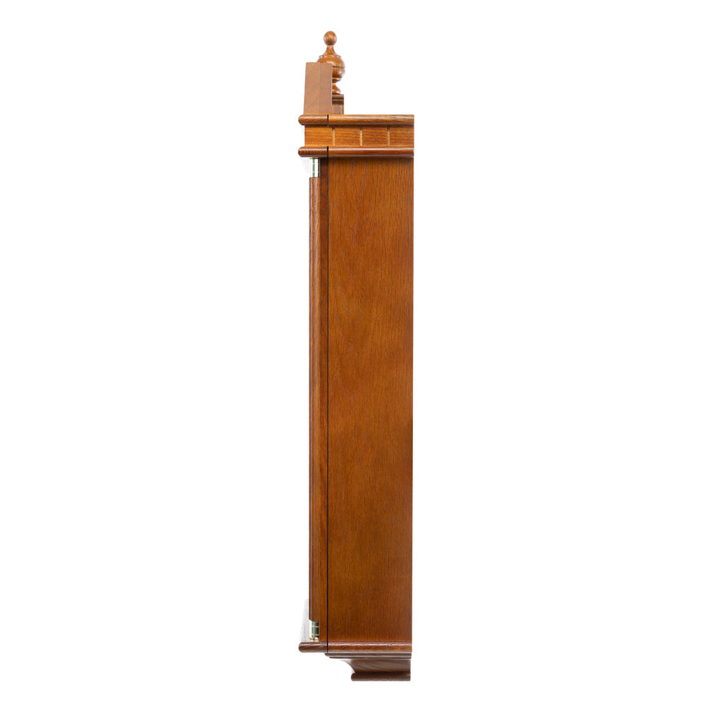 SEIKO CLOCKS QXH107B DUAL CHIME OAK WOOD MUSICAL PENDULUM
