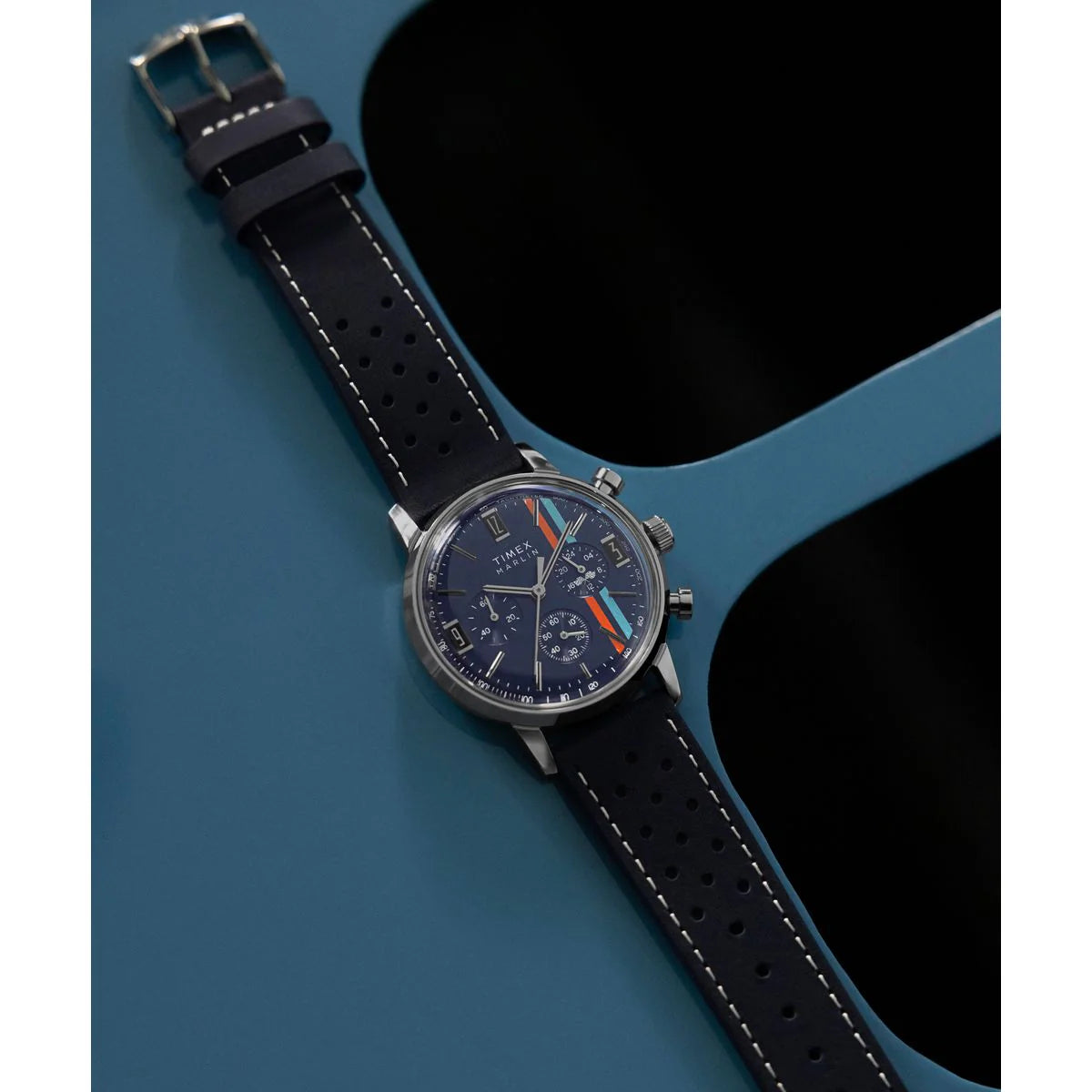 TIMEX MARLIN RACING STRIPES BLUE - TW2W99000IK