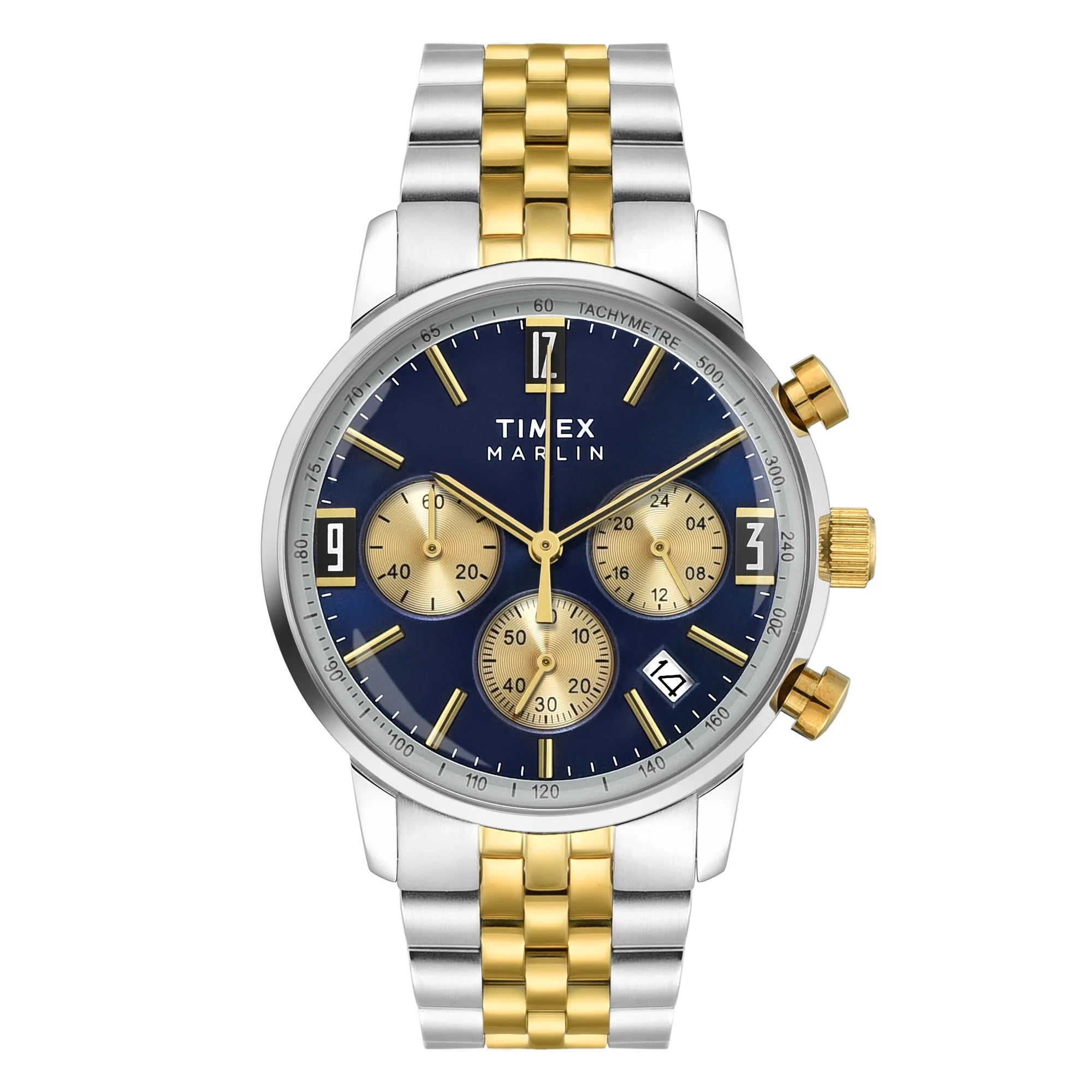 TIMEX MARLIN GOLD BLUE - TWEG26708
