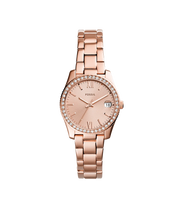 Scarlette Three-Hand Date Rose Gold - ES4318