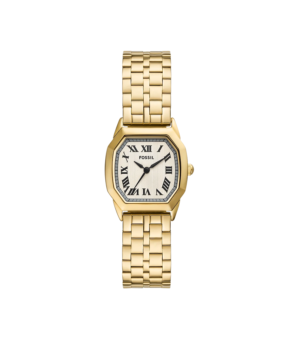 Harlow Three-Hand Gold-Tone Watch - ES5361
