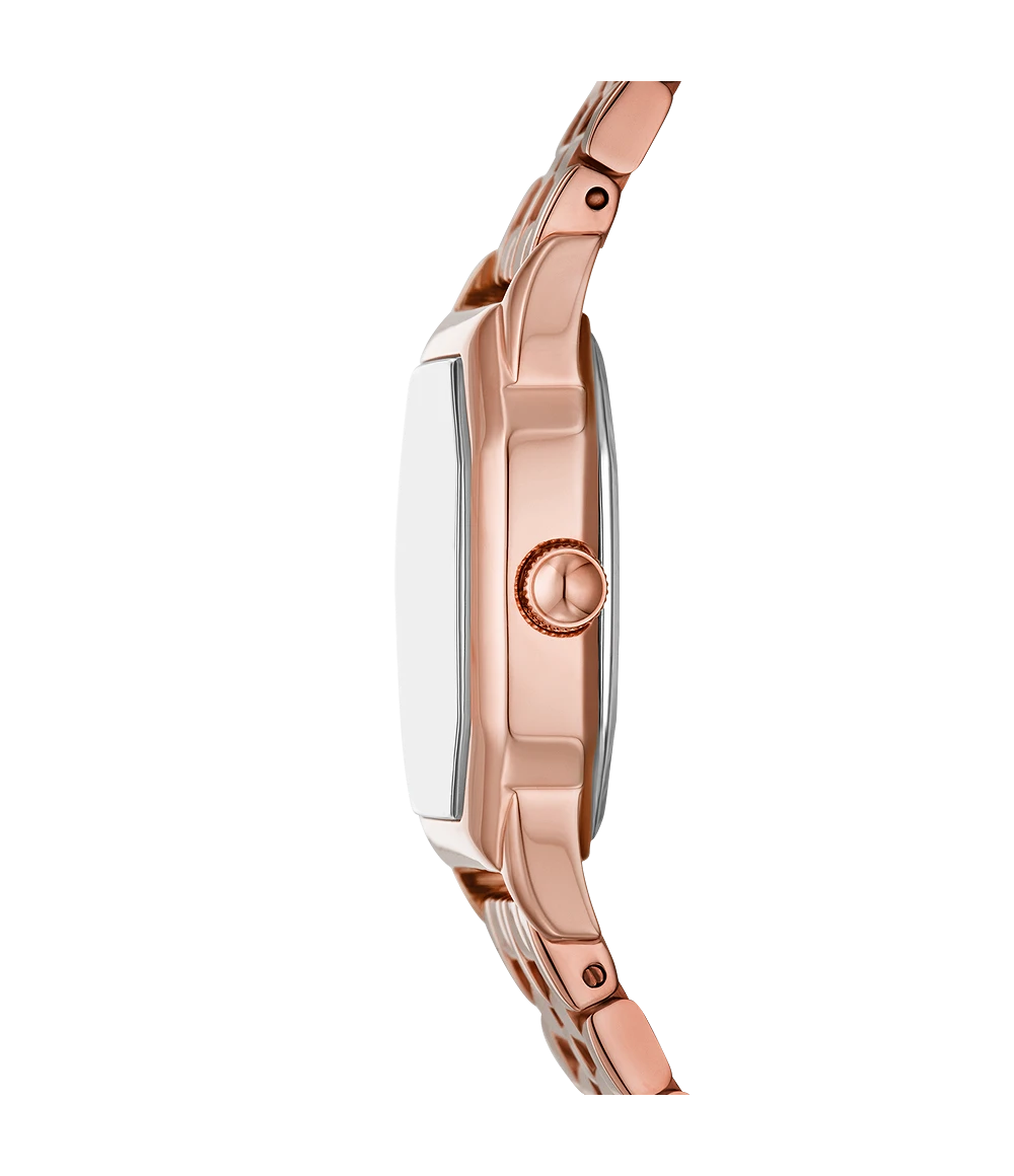 Harlow Three-Hand Rose Gold-Tone Watch - ES5386