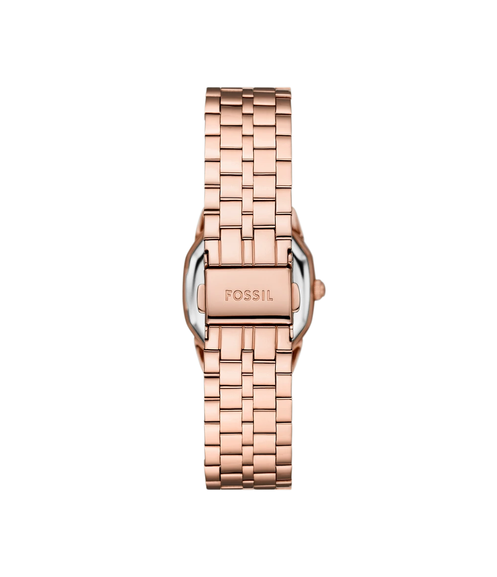 Harlow Three-Hand Rose Gold-Tone Watch - ES5386