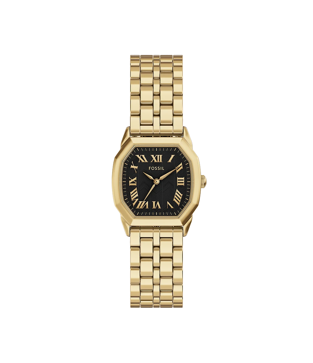 Harlow Three-Hand Gold-Tone Watch - ES5433