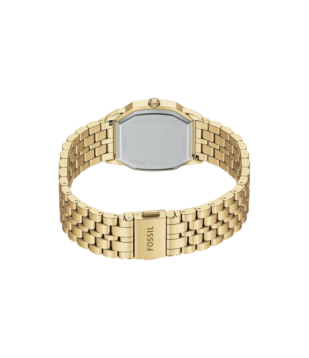 Harlow Three-Hand Gold-Tone Watch - ES5433