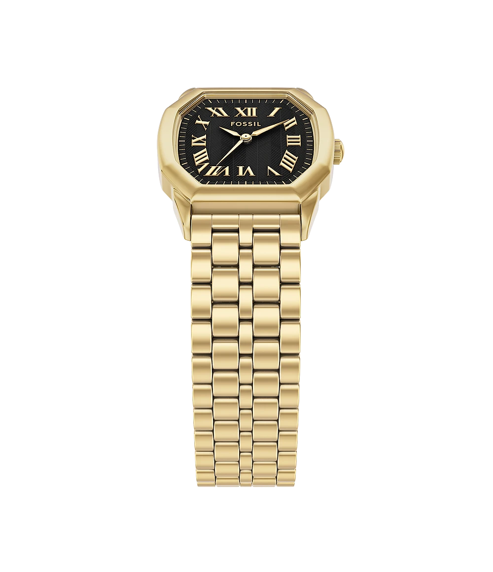 Harlow Three-Hand Gold-Tone Watch - ES5433