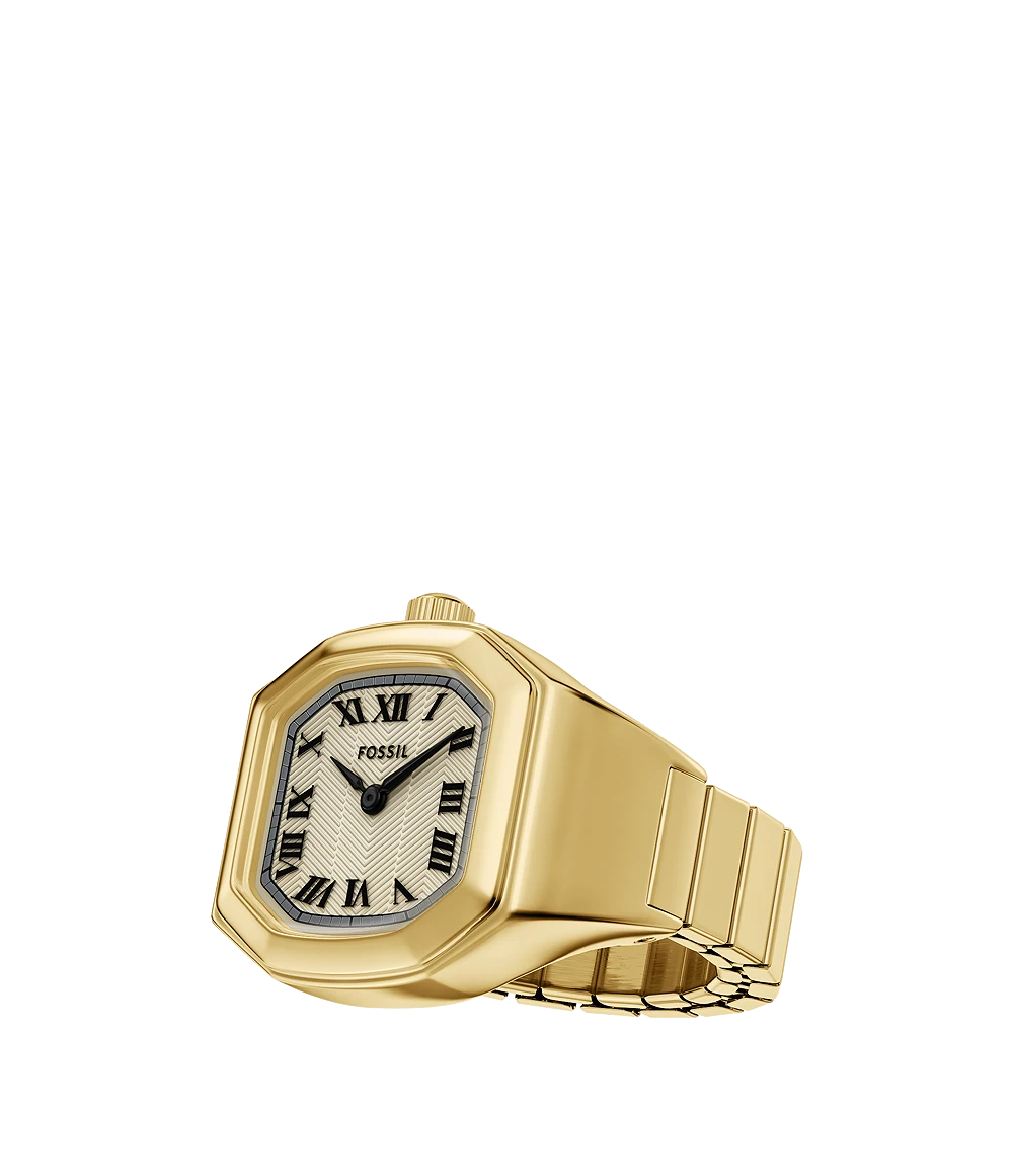 Harlow Watch Ring Two-Hand Gold - ES5446