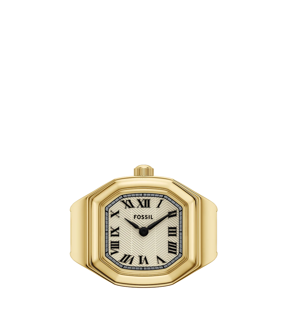 Harlow Watch Ring Two-Hand Gold - ES5446