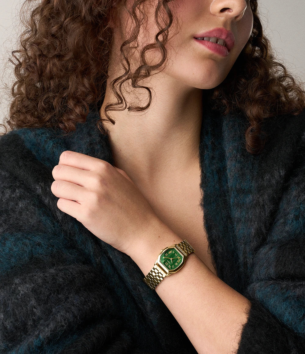 Harlow Three-Hand Gold Watch - ES5451
