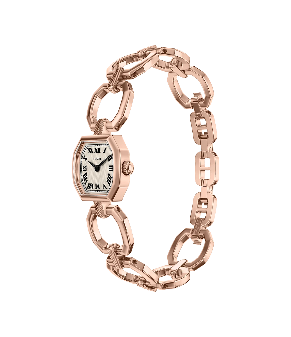 Harlow Mini Two-Hand Rose Gold-Tone Watch - ES5484