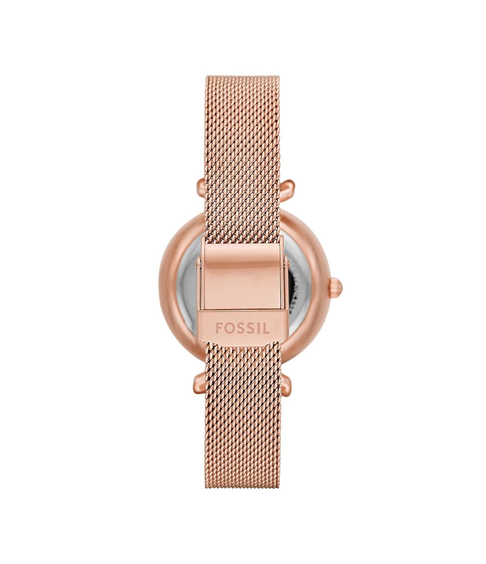 Carlie Mini Automatic Rose Gold Women - ME3188