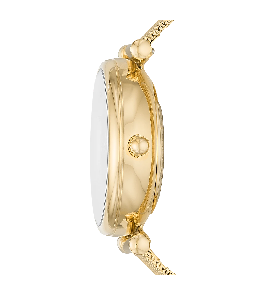 Carlie Automatic Gold Mesh Women - ME3250