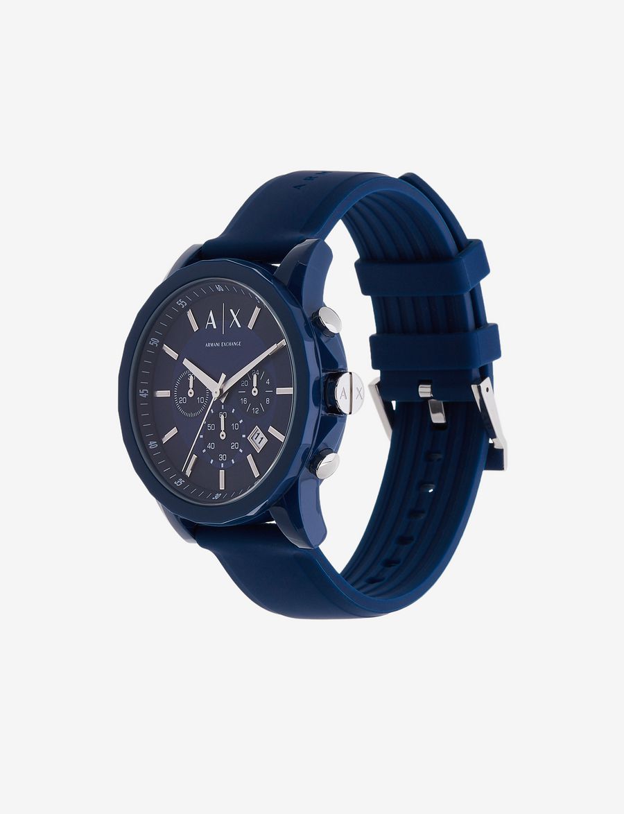 Blue Armani Exchange Watches for Men | Lyst